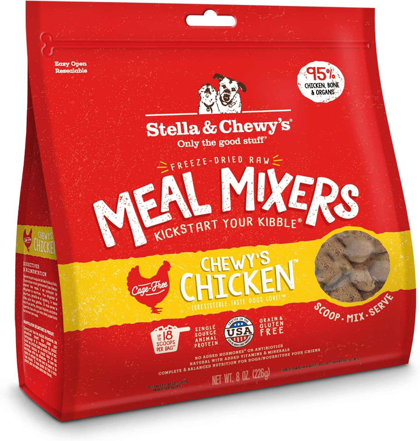 Stella & Chewy's Meal Mixers Chicken 8 oz - Happy Pet