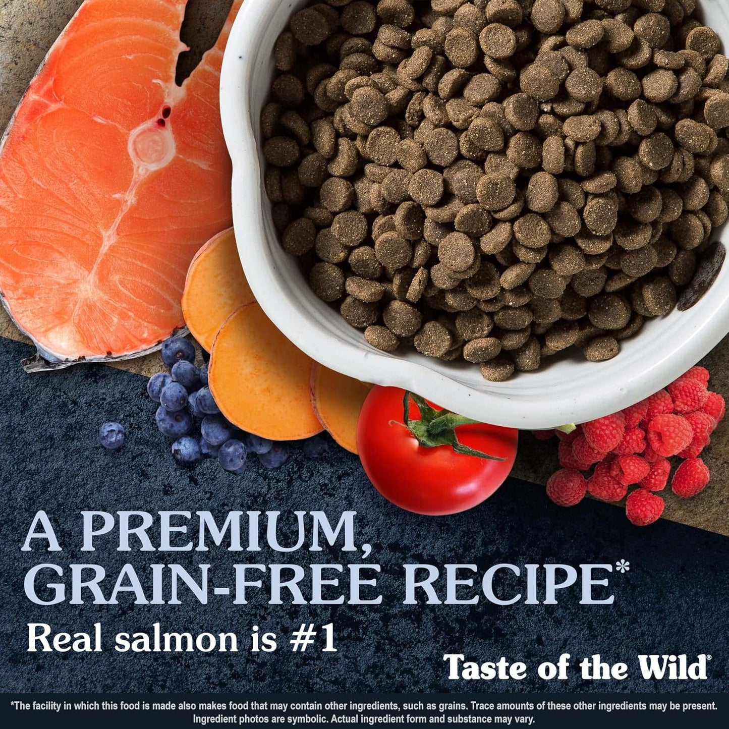 Taste of the Wild Pacific Stream Grain-Free Dry Dog Food 5 lbs - Happy Pet