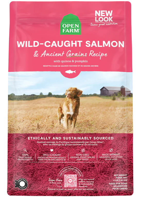 Open Farm Dog Salmon Ancient Grain - Happy Pet