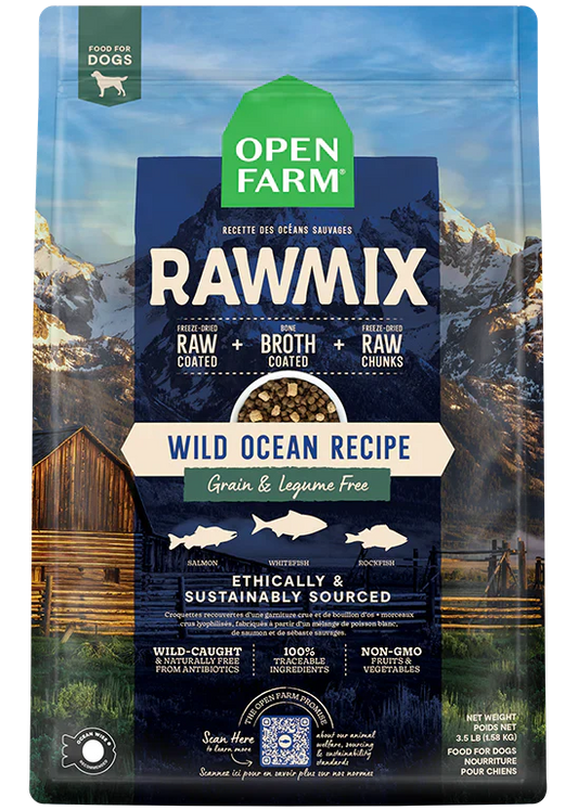 Open Farm Dog Rawmix Wild Ocean Grain Free - Happy Pet