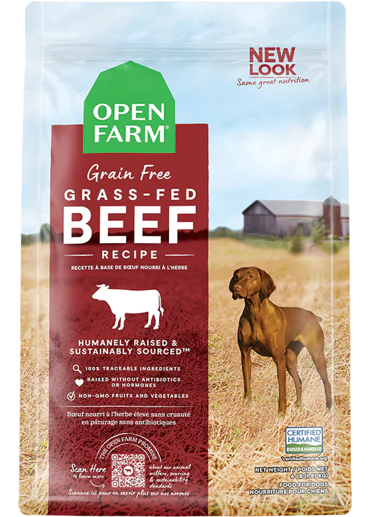 Open Farm Grass-Fed Beef Grain Free - Happy Pet