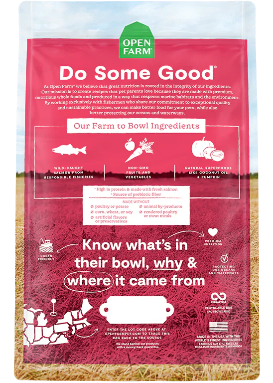 Open Farm Wild-Caught Salmon GF - Happy Pet