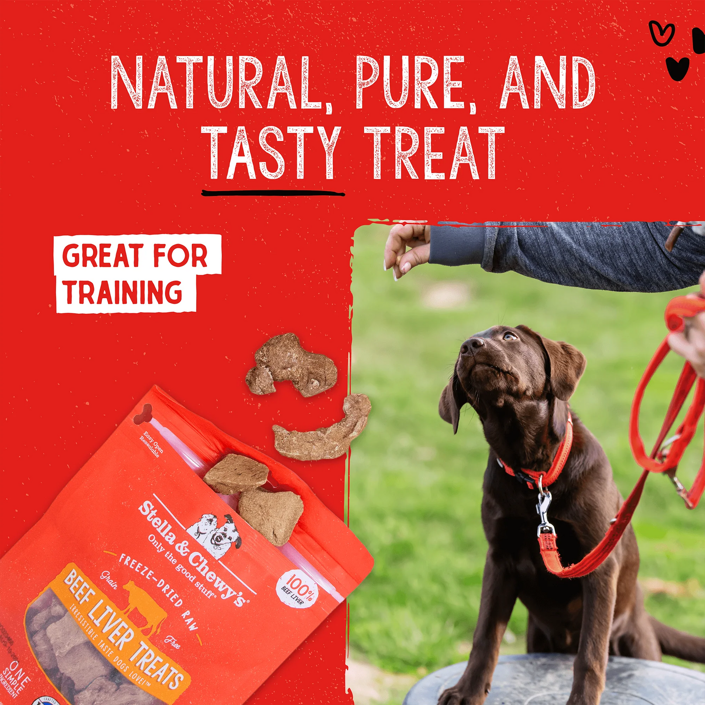 Stella & Chewy's Beef Liver Treats 3 oz - Happy Pet