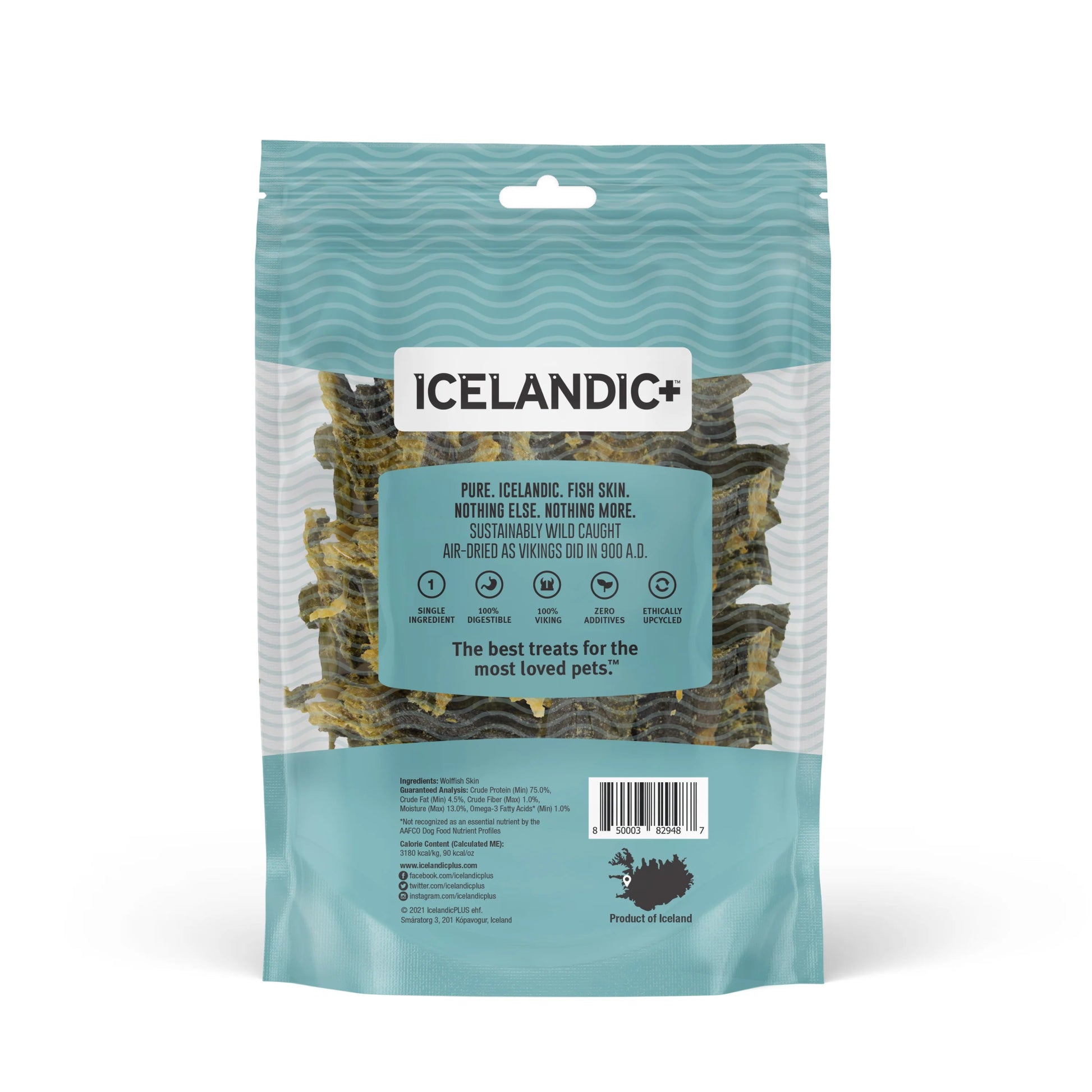 Icelandic+ Wolffish Sticks & Pieces 3 oz - Happy Pet