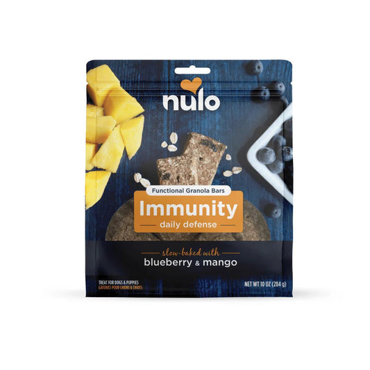 Nulo Functional Granola Bars Immunity 10 oz - Happy Pet