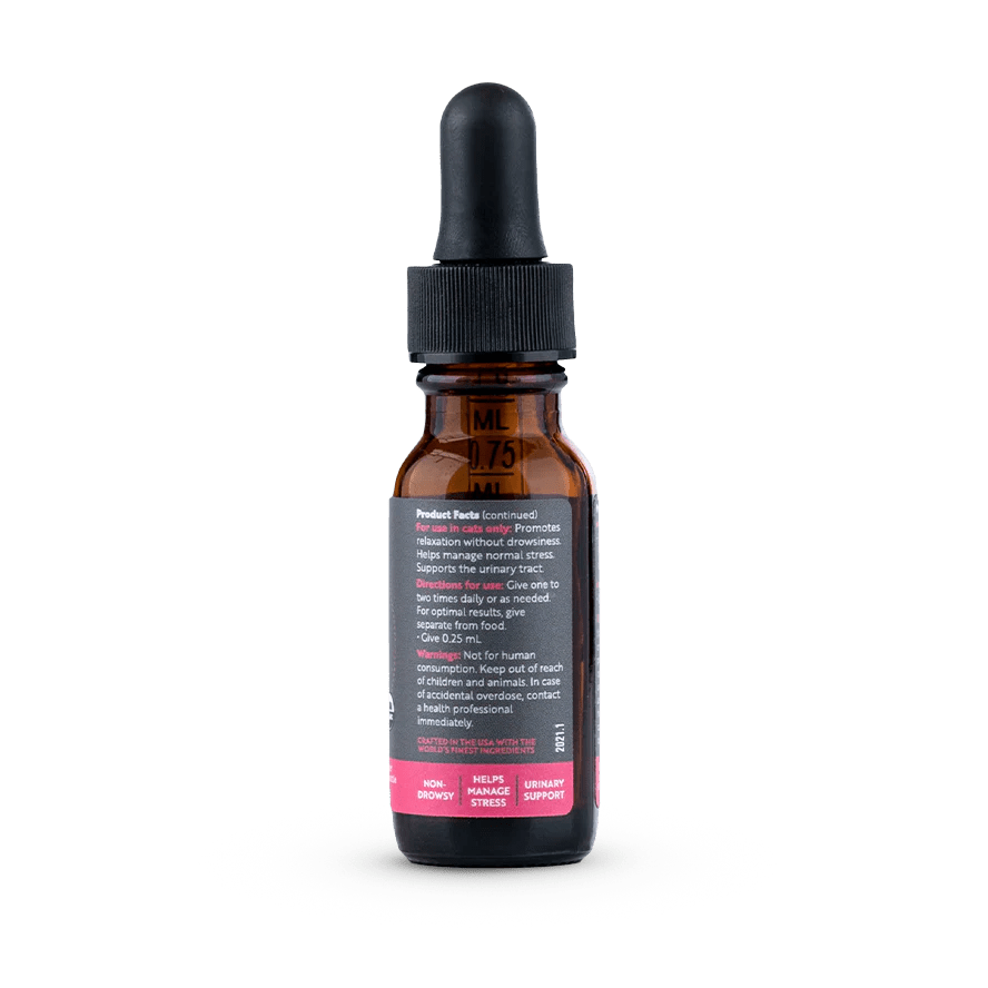 Primal Cats Organic Hemp Oil with CBG 125mg 0.5 oz - Happy Pet