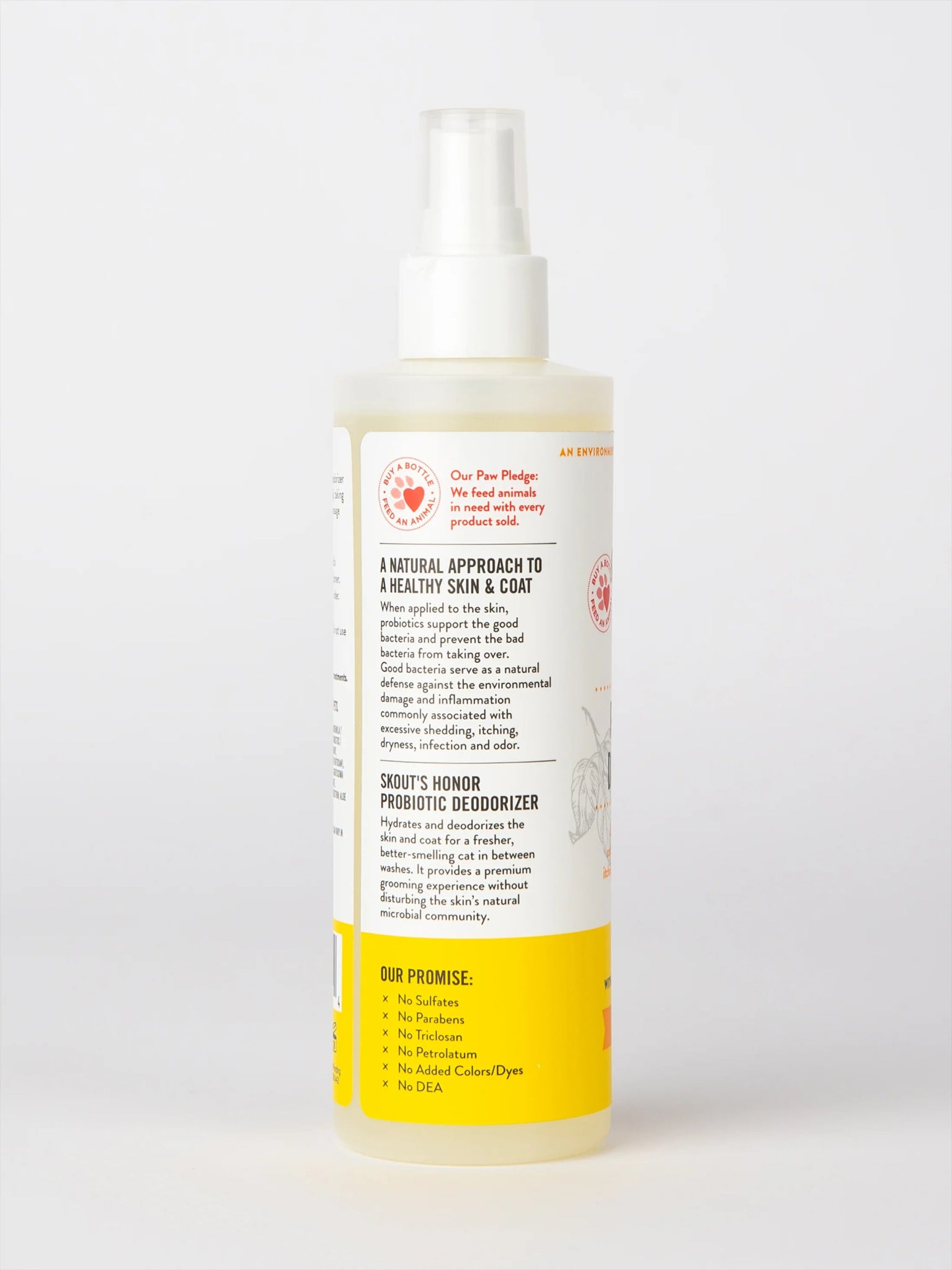 Skout's Honor Probiotic Cat Deodorizer Honeysuckle 8 oz - Happy Pet