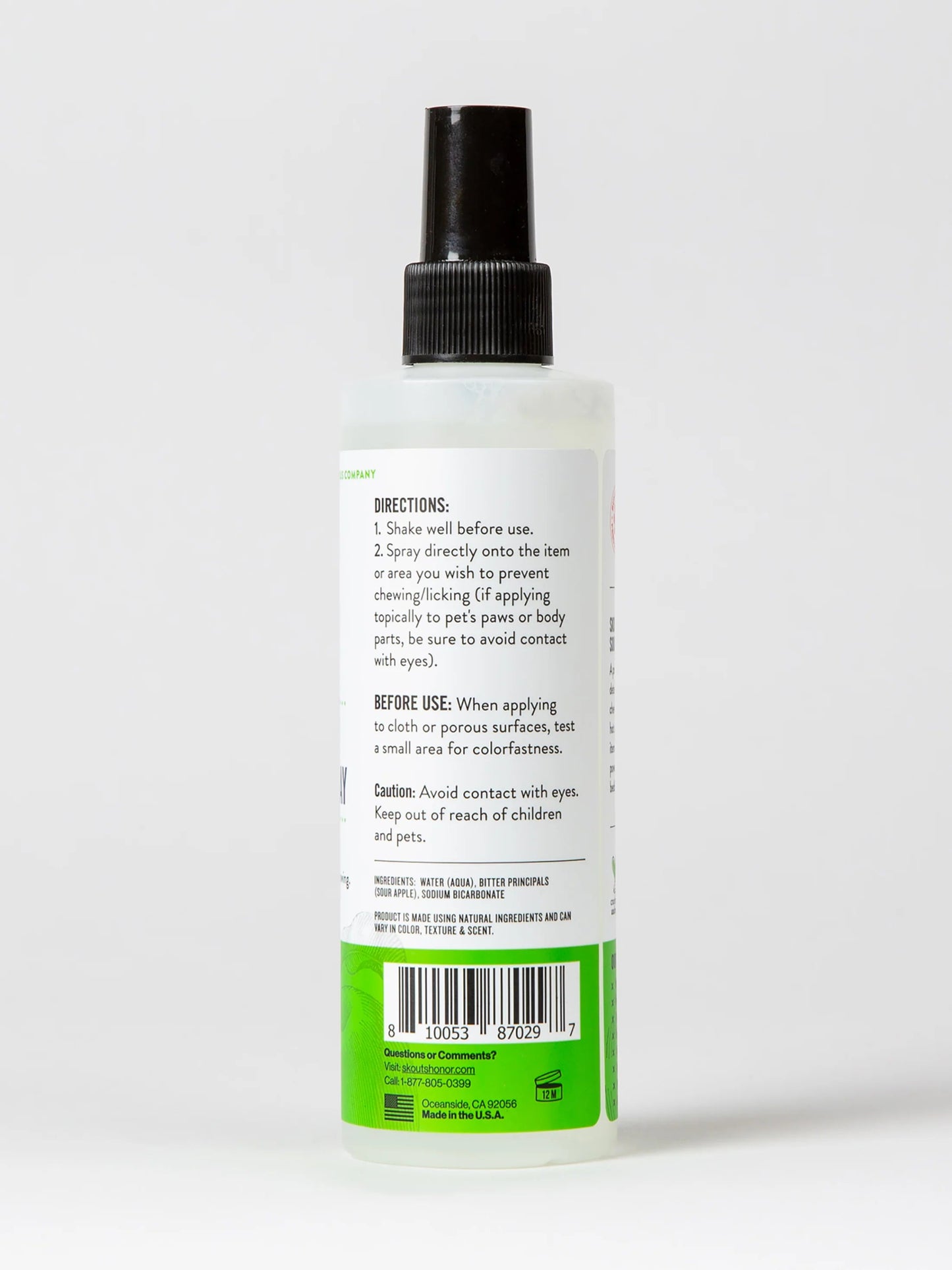 Skout's Honor Super Sour! Anti Chew Spray 8 oz - Happy Pet
